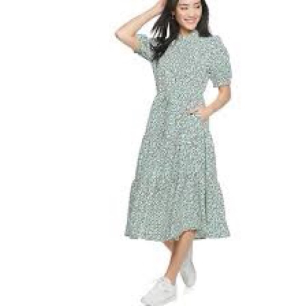 Popsugar floral dress